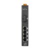 4-port 10/100 Mbps PoE (PSE) with 1 fiber port Switch (Single mode 60 km, SC connector); metal caseICP DAS